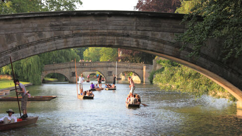 Punting in Cambridge